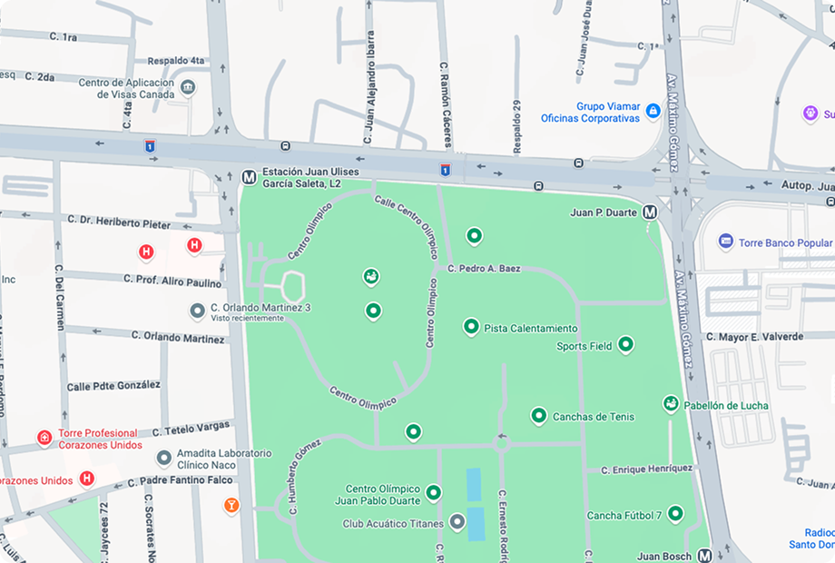 Mapa del evento